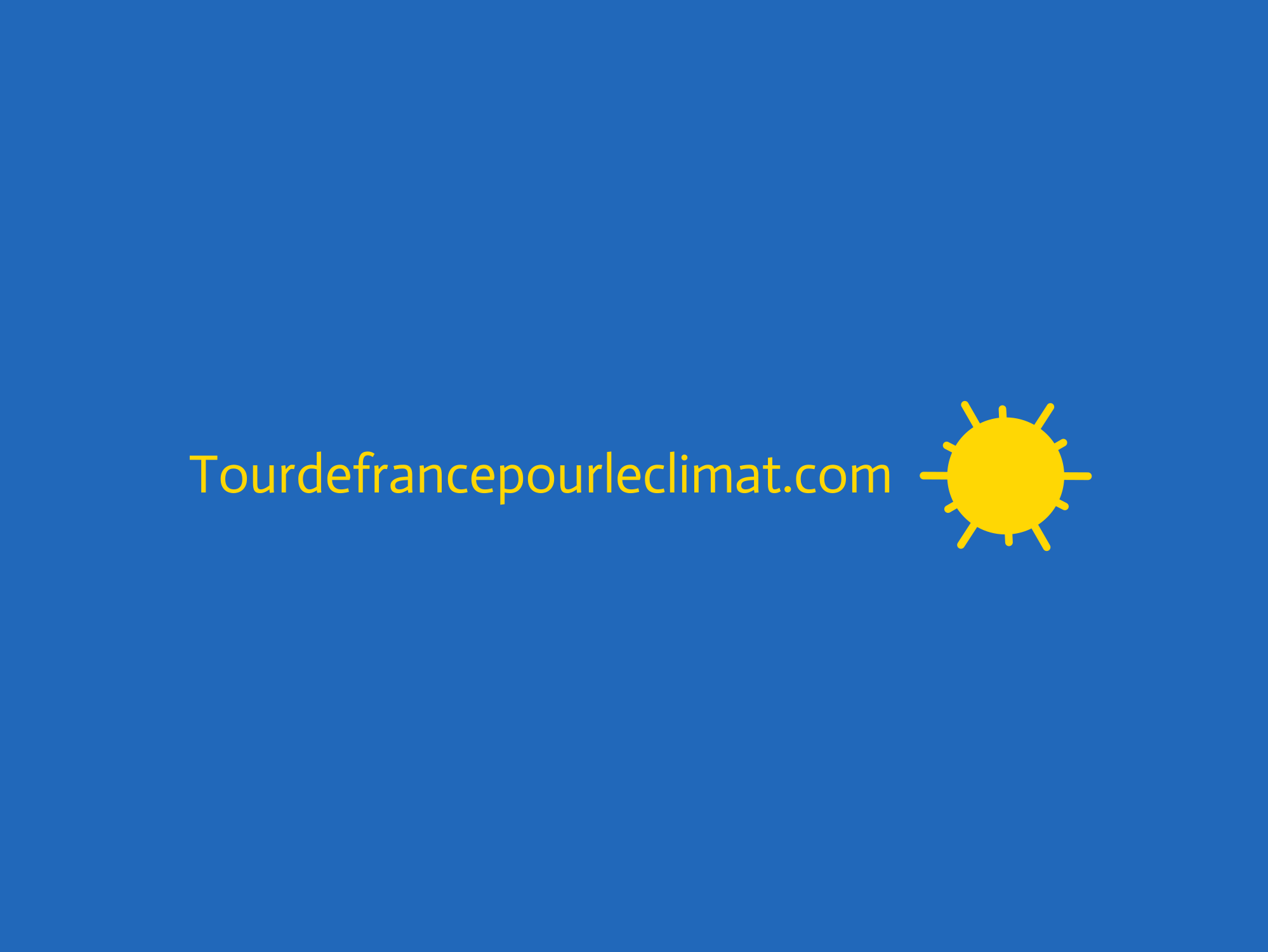 Tour de France pour le Climat